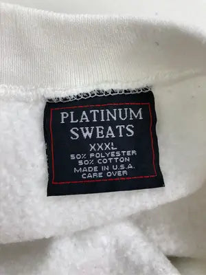 PLATINUM PLUS/スウェット/トップス/ホワイト/XXXL