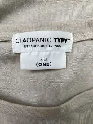 CIAOPANIC TYPY/チャオパニックティピー/Tシャツ/カットソー/トップス/ベージュ/ONE