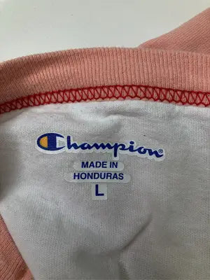 Champion/チャンピオン/Tシャツ/カットソー/トップス/ピンク/L