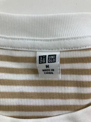 UNIQLO/ユニクロ/Tシャツ/カットソー/トップス/ベージュ/M