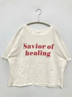 TM-PARTY/ティーエムパーティー/Tシャツ/カットソー/トップス/ホワイト/L  バスト86～94　身長154～162