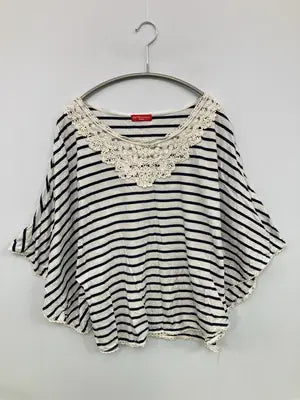 earth music&ecology/アースミュージックアンドエコロジー/Tシャツ/カットソー/トップス/ブラック/F