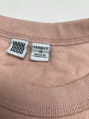 UNIQLO/ユニクロ/Tシャツ/カットソー/トップス/ベージュ/XL
