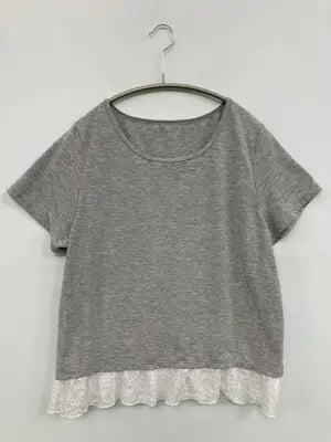 PERSON'S/パーソンズ/Tシャツ/カットソー/トップス/グレー/13L