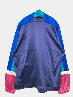 Sergio Tacchini/セルジオタッキーニ/ジャージ/トラックジャケット/トップス/ネイビー/US 40