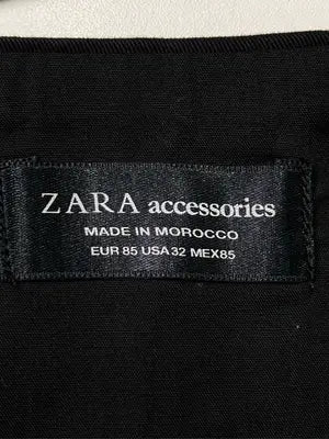 ZARA accessories/ベルト/ファッション雑貨/ブラック/85