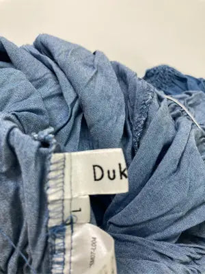 Dukkah/ドゥッカ/Tシャツ/カットソー/トップス/ブルー/L