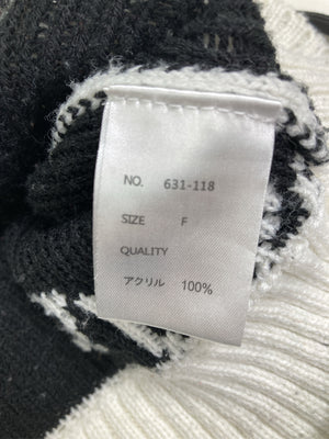 FUN/ファン/ニット/セーター/トップス/ホワイト/F