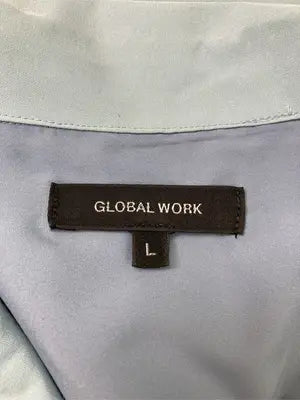 GLOBAL WORK/グローバルワーク/シャツ/ブラウス/トップス/スカイブルー/L