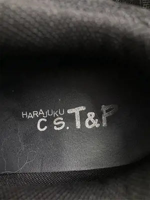 CS T＆P/スニーカー/シューズ/ブラック/L