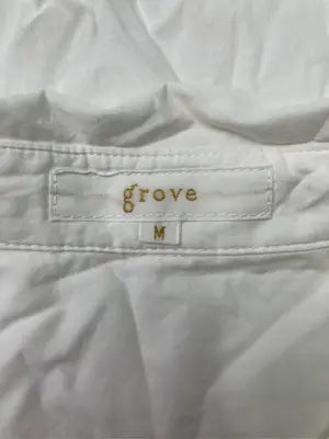 grove/グローブ/シャツ/ブラウス/トップス/ホワイト/M