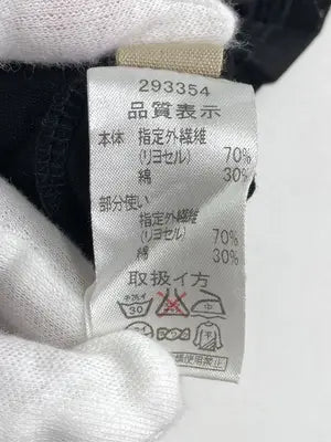 Tシャツ/カットソー/トップス/ブラック