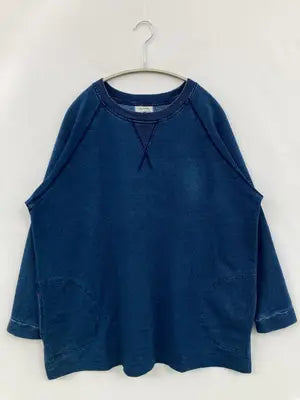 natural and casual clothing/スウェット/トップス/ネイビー/L