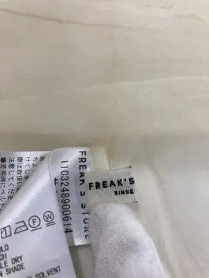 FREAK'S STORE/フリークスストア/ノースリーブ/トップス/ホワイト/F