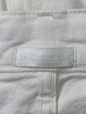 UNIQLO JEANS/ユニクロジーンズ/デニムパンツ/パンツ/アイボリー/XL
