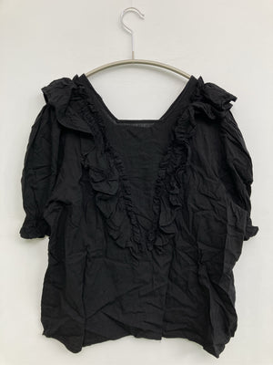 JUNOAH/ジュノア/シャツ/ブラウス/トップス/ブラック/M