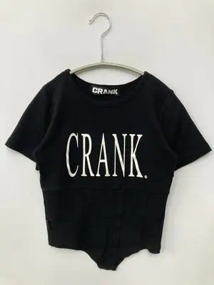 CRANK/クランク/Tシャツ/カットソー/トップス/ブラック