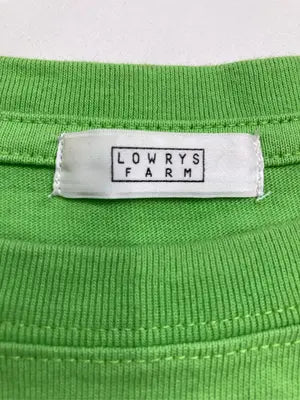 LOWRYS FARM/ローリーズファーム/Tシャツ/カットソー/トップス/ライトグリーン/F