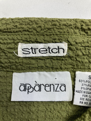 apparenza/シャツ/ブラウス/トップス/ライトグリーン/S