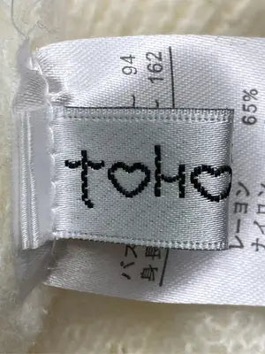tohokajim/ニット/セーター/トップス/アイボリー/M-L