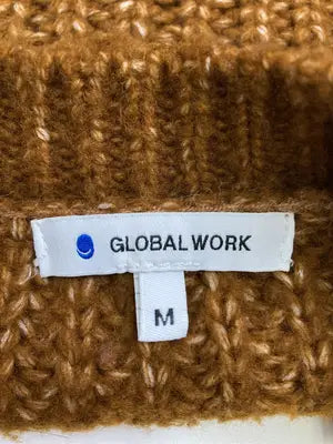 GLOBAL WORK/グローバルワーク/ニット/セーター/トップス/ブラウン/M