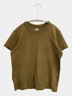 UNIQLO/ユニクロ/Tシャツ/カットソー/トップス/ブラウン/S