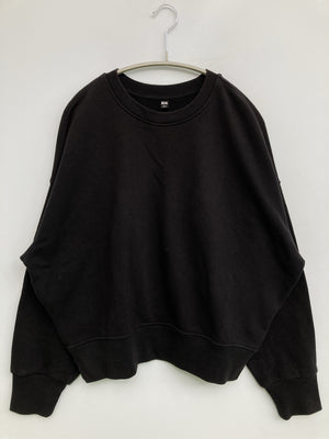 UNIQLO/ユニクロ/スウェット/トップス/ブラック/L