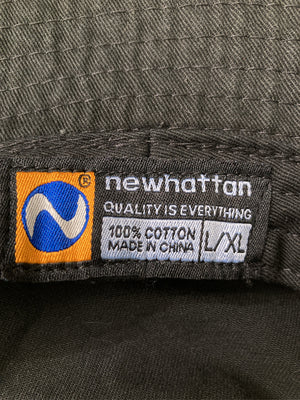 NEWHATTAN/ニューハッタン/バケットハット/帽子/ブラック/L/XL