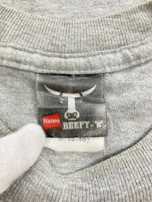 Hanes/ヘインズ/Tシャツ/カットソー/トップス/グレー/M