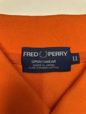 FRED PERRY/フレッドペリー/ポロシャツ/トップス/オレンジ/LL