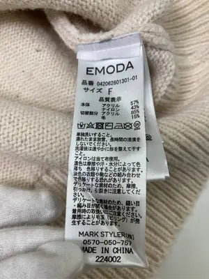 EMODA/エモダ/ニット/セーター/トップス/ベージュ/F