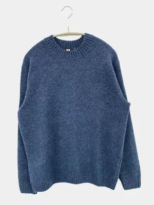 UNIQLO/ユニクロ/ニット/セーター/トップス/ブルー/L