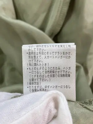 COLZA/コルザ/ロングスカート/スカート/カーキ/M