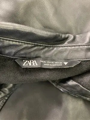 ZARA/ザラ/レザージャケット/ジャケット/アウター/ブラック/XL