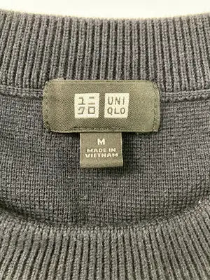 UNIQLO/ユニクロ/スウェット/トップス/ブラック/M