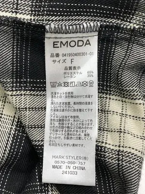 EMODA/エモダ/シャツ/ブラウス/トップス/ブラック/F