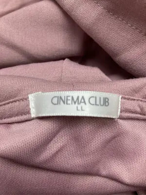 CINEMA CLUB/シネマクラブ/パーカー/トップス/ピンク/LL