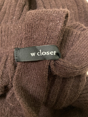 w closet/ダブルクローゼット/キャミソール/トップス/ブラウン/F