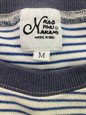 KAO YORI NAKAMI/カオヨリナカミ/Tシャツ/カットソー/トップス/ネイビー/M
