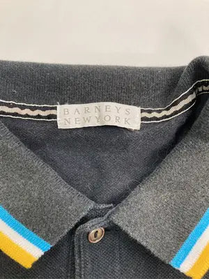 BARNEYS NEWYORK/バーニーズニューヨーク/ポロシャツ/トップス/ブラック/M