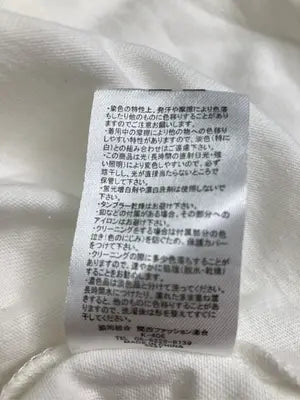 Tシャツ/カットソー/トップス/アイボリー/M