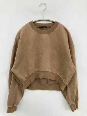ZARA/ザラ/スウェット/トップス/ブラウン/M