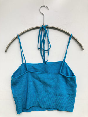 NICE CLAUP/ナイスクラップ/カーディガン/ボレロ/トップス/スカイブルー/F