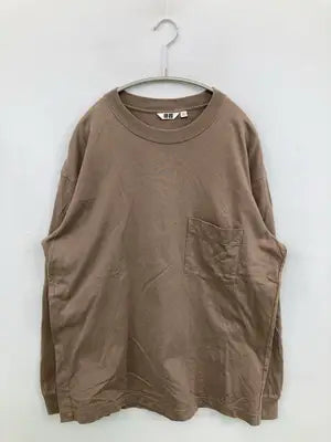 UNIQLO/ユニクロ/Tシャツ/カットソー/トップス/ベージュ/L