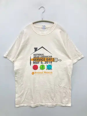 PORT＆COMPANY/ポートアンドカンパニー/Tシャツ/カットソー/トップス/ホワイト/M