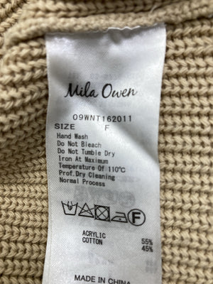 Mila Owen/ミラオーウェン/ベスト/トップス/ベージュ/F