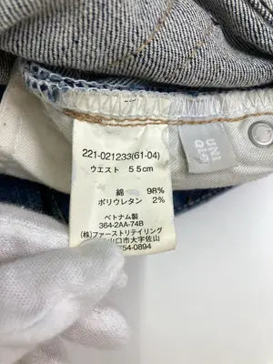 UNIQLO/ユニクロ/デニムパンツ/パンツ/ブルー/ウエスト 55cm