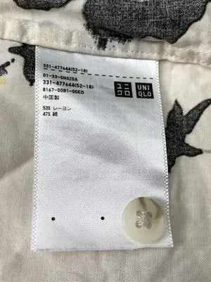 UNIQLO/ユニクロ/シャツ/ブラウス/トップス/アイボリー/XL