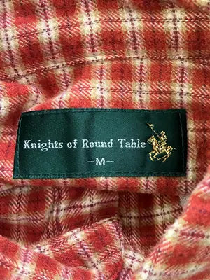 Knights of Round Table/ナイツオブラウンドテーブル/シャツ/ブラウス/トップス/レッド/M