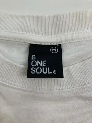B ONE SOUL/ビーワンソウル/Tシャツ/カットソー/トップス/ホワイト/M